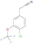 4-Chloro-3-(trifluoromethoxy)phenylacetonitrile