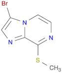 3-Bromo-8-(methylthio)imidazo[1,2-a]pyrazine
