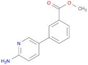 methyl 3-(6-aminopyridin-3-yl)benzoate