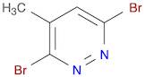 3,6-Dibromo-4-methylpyridazine