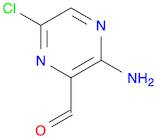 3-Amino-6-chloropyrazine-2-carbaldehyde