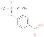 4-(methanesulfonamido)-3-methylbenzoic acid