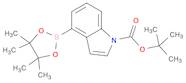 tert-Butyl 4-(4,4,5,5-tetramethyl-1,3,2-dioxaborolan-2-yl)-1H-indole-1-carboxylate