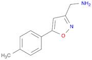 (5-(p-Tolyl)isoxazol-3-yl)methanamine