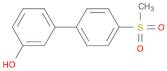 3-(4-methylsulfonylphenyl)phenol