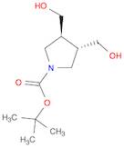 1-Pyrrolidinecarboxylic acid, 3,4-bis(hydroxymethyl)-, 1,1-dimethylethylester, (3S,4S)-