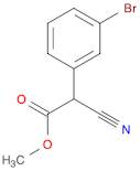 Methyl 2-(3-bromophenyl)-2-cyanoacetate