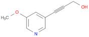 2-Propyn-1-ol,3-(5-methoxy-3-pyridinyl)-