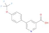 5-[4-(trifluoromethoxy)phenyl]pyridine-3-carboxylic acid