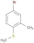 Benzene, 4-bromo-2-methyl-1-(methylthio)-