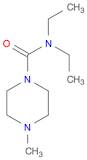 1-Piperazinecarboxamide, N,N-diethyl-4-methyl-