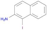 2-Naphthalenamine, 1-iodo-