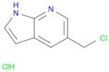 5-(Chloromethyl)-1H-pyrrolo[2,3-b]pyridine hydrochloride