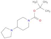 1-Piperidinecarboxylicacid, 4-(1-pyrrolidinyl)-, 1,1-dimethylethyl ester