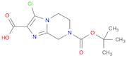 3-chloro-7-[(2-methylpropan-2-yl)oxycarbonyl]-6,8-dihydro-5H-imidazo[1,2-a]pyrazine-2-carboxylic a…