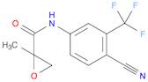 Oxiranecarboxamide, N-[4-cyano-3-(trifluoromethyl)phenyl]-2-methyl-