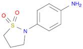 Benzenamine, 4-(1,1-dioxido-2-isothiazolidinyl)-