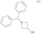 3-Azetidinol, 1-(diphenylmethyl)-, hydrochloride