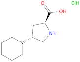 L-Proline, 4-cyclohexyl-, hydrochloride, (4S)-