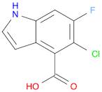 5-Chloro-6-fluoro-1H-indole-4-carboxylic acid