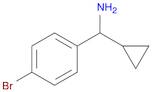 (4-Bromophenyl)(cyclopropyl)methanamine