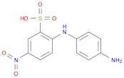 Benzenesulfonic acid, 2-[(4-aminophenyl)amino]-5-nitro-