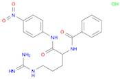 Benzamide,N-[4-[(aminoiminomethyl)amino]-1-[[(4-nitrophenyl)amino]carbonyl]butyl]-, monohydrochloride