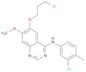 N-(3-chloro-4-fluorophenyl)-6-(3-chloropropoxy)-7-methoxyquinazolin-4-amine