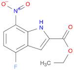 ethyl 4-fluoro-7-nitro-1H-indole-2-carboxylate