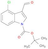 tert-butyl 4-chloro-3-formylindole-1-carboxylate