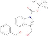 tert-butyl 3-(hydroxymethyl)-4-phenylmethoxyindole-1-carboxylate