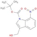 tert-butyl 3-(hydroxymethyl)-7-nitroindole-1-carboxylate