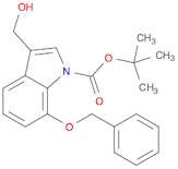tert-butyl 3-(hydroxymethyl)-7-phenylmethoxyindole-1-carboxylate
