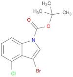 tert-butyl 3-bromo-4-chloroindole-1-carboxylate