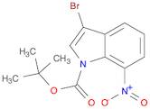 tert-butyl 3-bromo-7-nitroindole-1-carboxylate