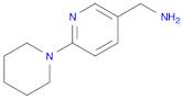(6-piperidin-1-ylpyridin-3-yl)methanamine