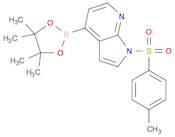 1-(4-methylphenyl)sulfonyl-4-(4,4,5,5-tetramethyl-1,3,2-dioxaborolan-2-yl)pyrrolo[2,3-b]pyridine
