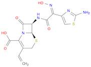 5-Thia-1-azabicyclo[4.2.0]oct-2-ene-2-carboxylic acid,7-[[(2Z)-(2-amino-4-thiazolyl)(hydroxyimino)acetyl]amino]-3-ethenyl-8-oxo-, (6R,7R)-