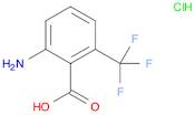 Benzoic acid, 2-amino-6-(trifluoromethyl)-, hydrochloride (1:1)