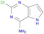 2-Chloro-5H-pyrrolo[3,2-d]pyrimidin-4-amine