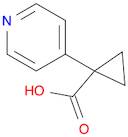 Cyclopropanecarboxylic acid, 1-(4-pyridinyl)-