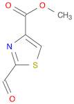 4-Thiazolecarboxylic acid, 2-formyl-, methyl ester