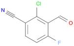 Benzonitrile, 2-chloro-4-fluoro-3-formyl-