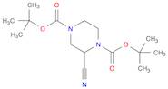 1,4-Piperazinedicarboxylic acid, 2-cyano-, 1,4-bis(1,1-dimethylethyl)ester