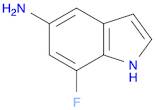 1H-Indol-5-amine, 7-fluoro-