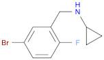 4-Bromo-1-fluoro-2-(cyclopropanaminomethyl)benzene