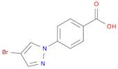 Benzoic acid, 4-(4-bromo-1H-pyrazol-1-yl)-