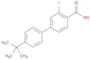 4-(4-tert-butylphenyl)-2-fluorobenzoic acid