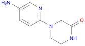 4-(5-aminopyridin-2-yl)piperazin-2-one