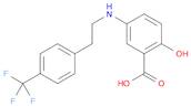 2-Hydroxy-5-((4-(trifluoromethyl)phenethyl)amino)benzoic acid